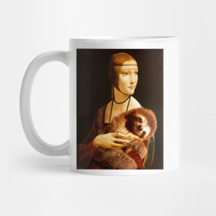 Lady with a Sloth Mug